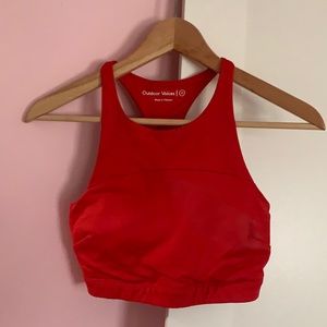 (OUTDOOR VOICES) Sports bra with cross cross back